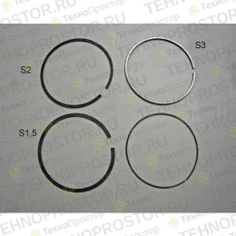 Кольца поршневые (комплект), +0,25 mm BOBCAT 7000681