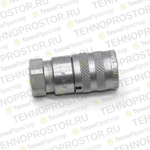 Муфта с плоской внутренней резьбой, корпус 1/4 ", резьба 9/16" UNF / ORB, 7246786