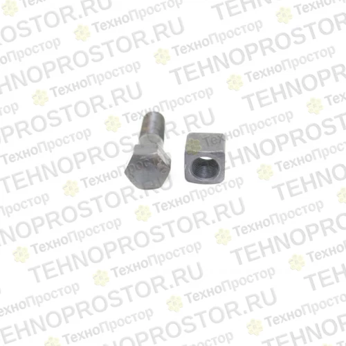 Болт с шестигранной головкой и квадратная гайка, 7383312