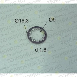 Зубчатая стопорная шайба TENNANT T16 (32984)