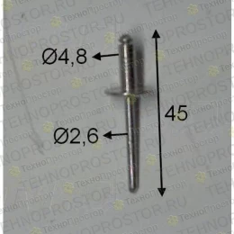 Глухая заклепка TENNANT T16 (68567)
