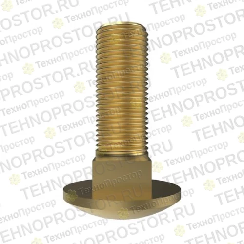 Болт, Bolt, Round Head Square Neck 03H1499 