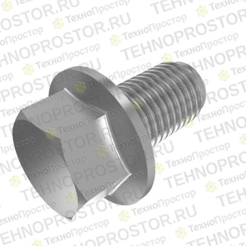 Винт, Screw, Flanged, Metric 19M7784 