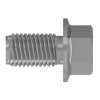 Винт, Screw, Flanged, Metric 19M7784