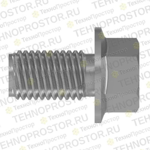Винт, Screw, Flanged, Metric 19M7784 