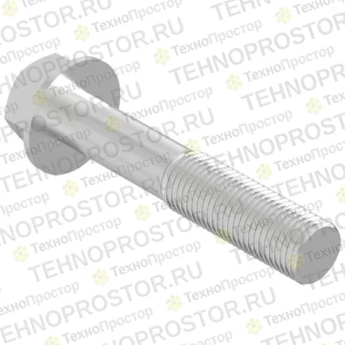 Винт, Screw, Flanged, Metric 19M7817 