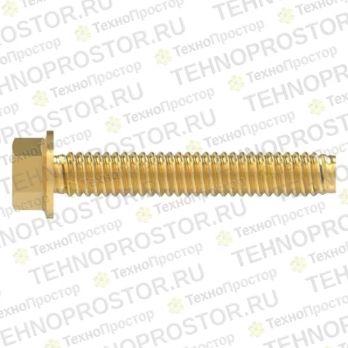 Винт, Screw, Flanged, Metric 19M7834 