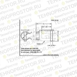Крепление со штифтом, Pin, Spring Locking 45M7063 