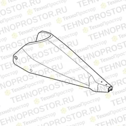 Делитель жатки, Crop Divider, Service, Rh 5XB01102 