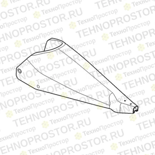 Делитель жатки, Crop Divider, Service, Rh 5XB01102 