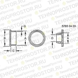 Заглушка, Plug, Plastic 17,0 Mm / Wn352 99M7109 