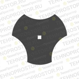 Дисковый нож, Disk Blade, 3 Lobe, Furrow Filler A39548