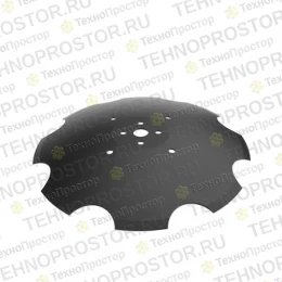 Дисковый нож, Disk, Concave Notched A72361 