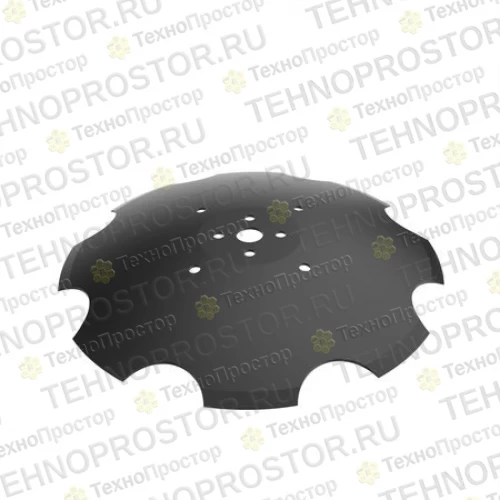 Дисковый нож, Disk, Concave Notched A72361 