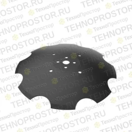 Дисковый нож, Disk, Concave Notched A72361