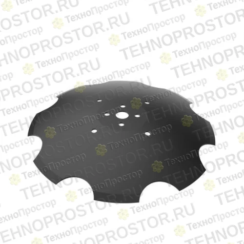 Дисковый нож, Disk, Concave Notched A72361 