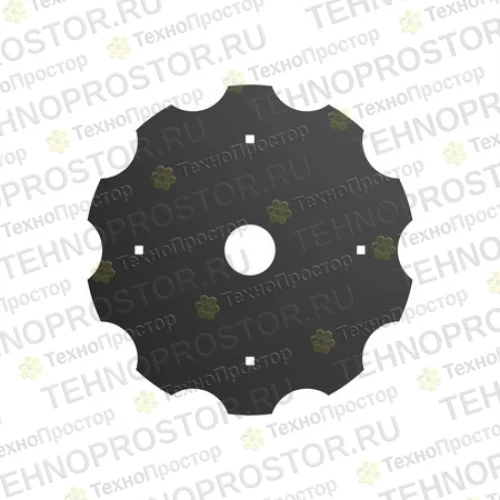 Дисковое орудие, Disk Coulter Notched, 12 A85568 