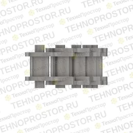 Звено цепи, Unloading Auger Drive Chain For 9400, 9500/10, And 9610 Combines AH126837