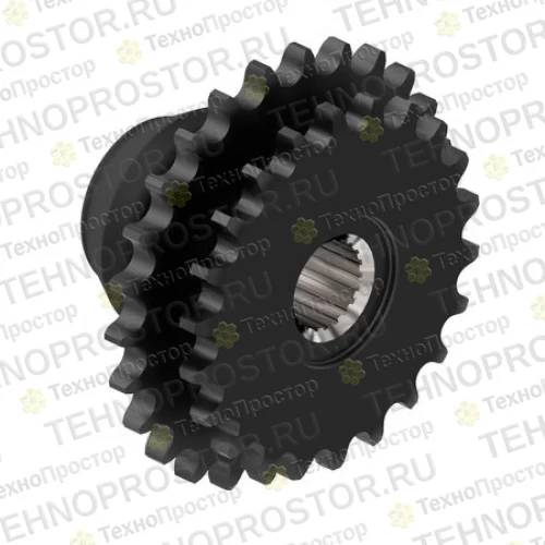 Ведущая звездочка, Drive Sprocket, Assy, 22t/ 26t Fh B AH232851 