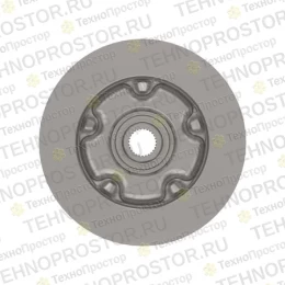 Комплект ступицы, Hub Kit, Kit, Wheel Hub/brake Rotor AM142949