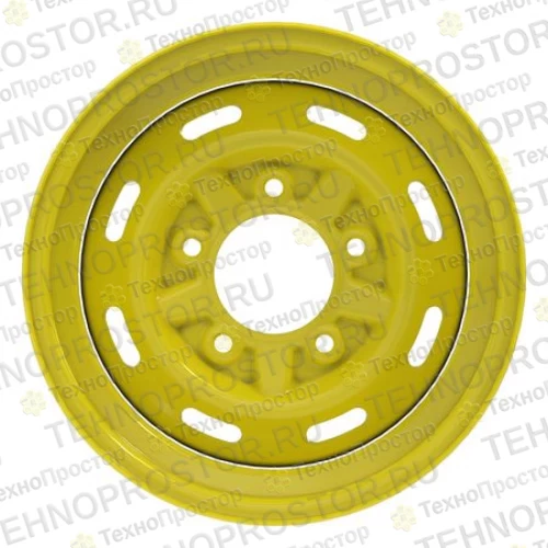 КОЛЕСО, Wheel, 12x7 (yellow) AM143511 