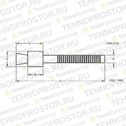 Заглушка, Plug,6.5 Mm AT107509 