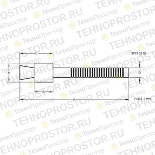 Заглушка, Plug,6.5 Mm AT107509 