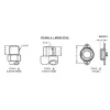 Переключатель, Switch, Switch,park Brake Oil Press AT159811 