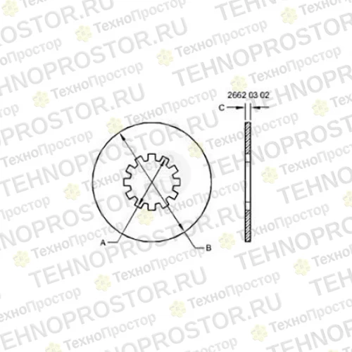 Тормозной диск, Disc, Brake With Facing AT315888 
