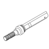 Вилка с валом, Yoke With Shaft, Shaft With Yoke AW32512 