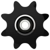 Звездочка натяжн. устр., Idler Sprocket, Gathering Chain AXE62424 