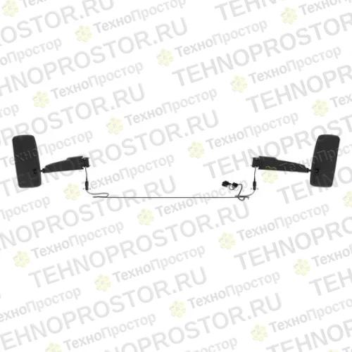 Зеркало заднего вида, Rear View Mirror, Elec. Telescopic, BL16675 