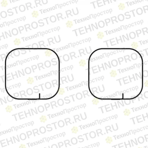 Комплект ограждений, Kit, Rops Brush Guard, Work BLV10399 