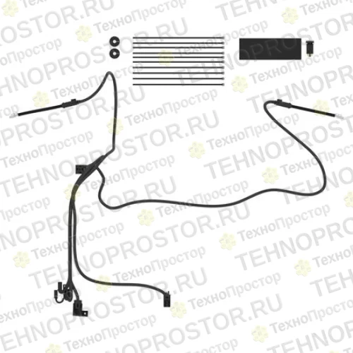 Жгут проводов, Mounting Parts, Brush Guard Light H BM25619 