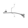 Кабель, Cable, Tow Cable, Wheel Dr W/ Weigh BRE10201