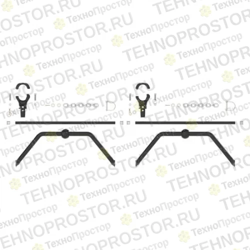 Комплект вилки, Yoke Kit, Yoke Kit Without Up Stops BUC10223 