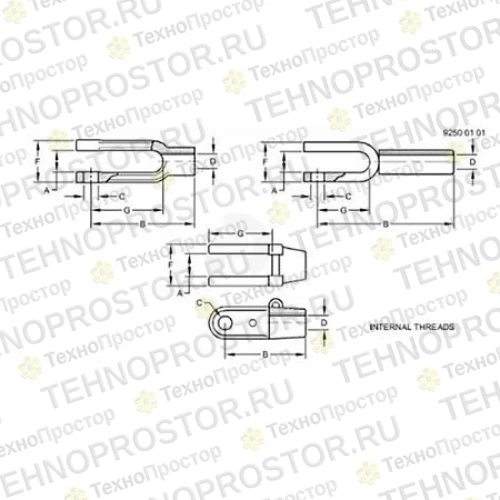 Вилка, Yoke C284R 