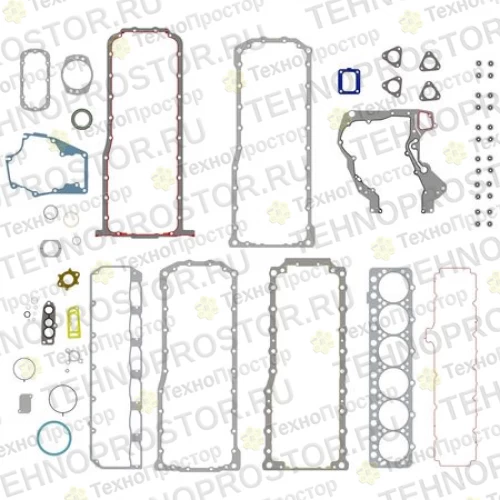 Комплект прокладок, Gasket Kit, 6090 It4/ft4 DZ113616 