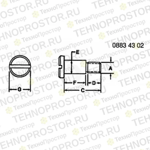 Болт, Bolt FH313555 