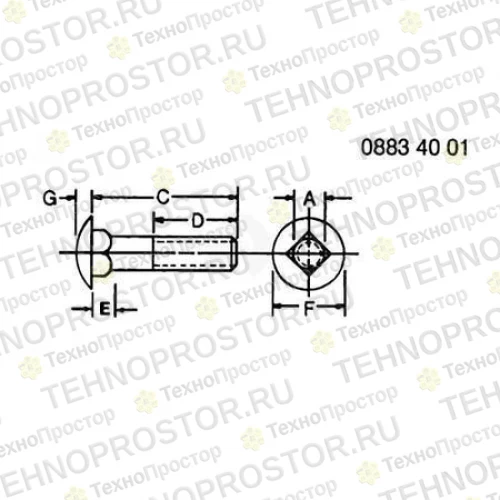 Болт, Bolt, Bolt Sp.rd Hd M12x1.75x51.5 Z H139098 