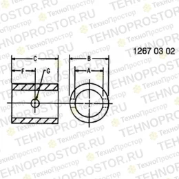 Втулка, Bushing, Lock, Linkage Pivot H232291 
