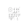 Нож, Blade & Case Assy Dbl Disk Lh Rv KK255M 