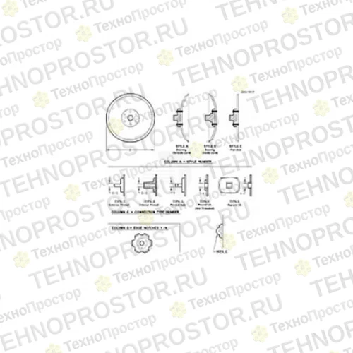Нож, Blade & Case Assy Dbl Disk Lh Rv KK255M 