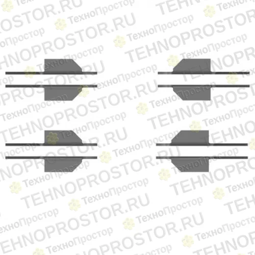 Комплект ножей, Knife Kit, Knife Kit - Wing Blade KXE10255 