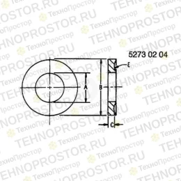 Защитное кольцо, Back-up Ring L55202 