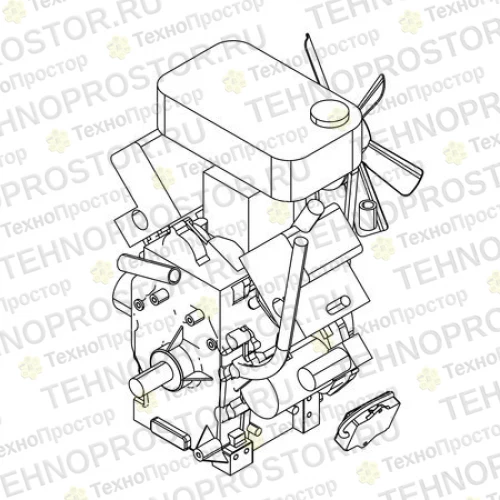 Бензиновый двигатель, Gasoline Engine, Fd620d-ts22r MIA12808 
