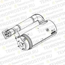 Глуш. с каталит. дожиг., Catalytic Muffler, Scr Assy MIA884455 
