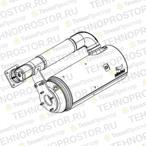 Глуш. с каталит. дожиг., Catalytic Muffler, Scr Assy MIA884455 