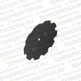 Дисковое орудие, Blade, 24" Notched Disk - .256"t N242047 