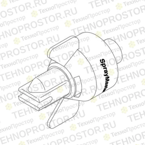Форсунка, Nozzle, High Flow (hf), .8 Usgpm, 3 PSHFQ4008 